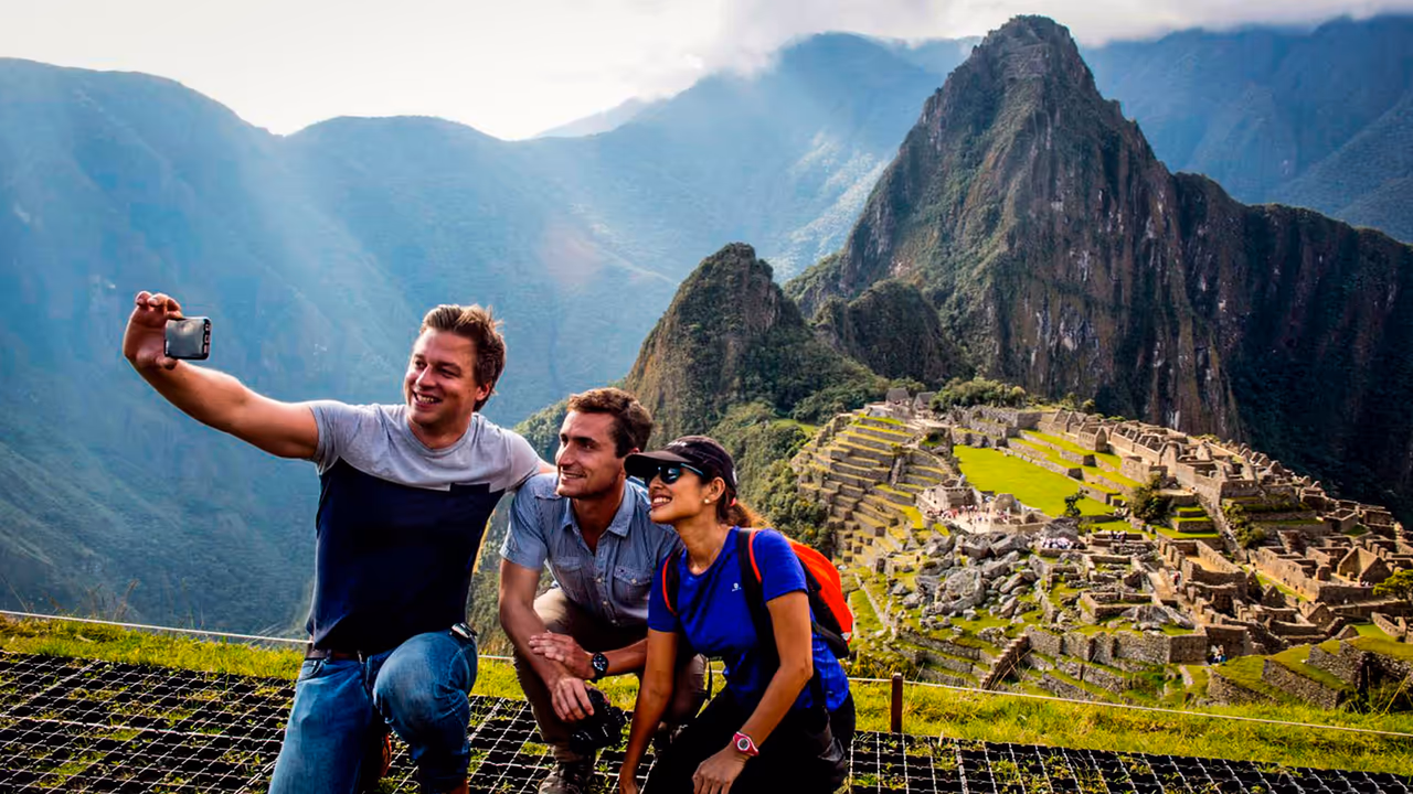 Majestic Peru Andes Mountains and Machu Picchu